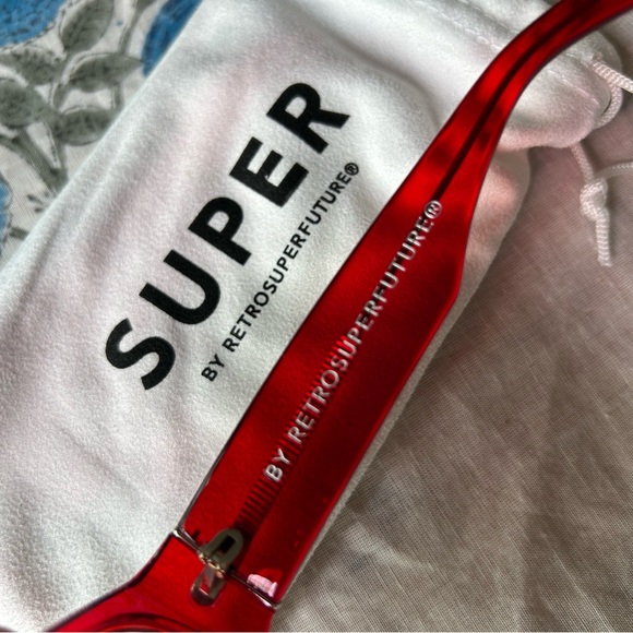 SUPER by RETROSUPERFUTURE red Italian sunglasses – NEW! main image 7